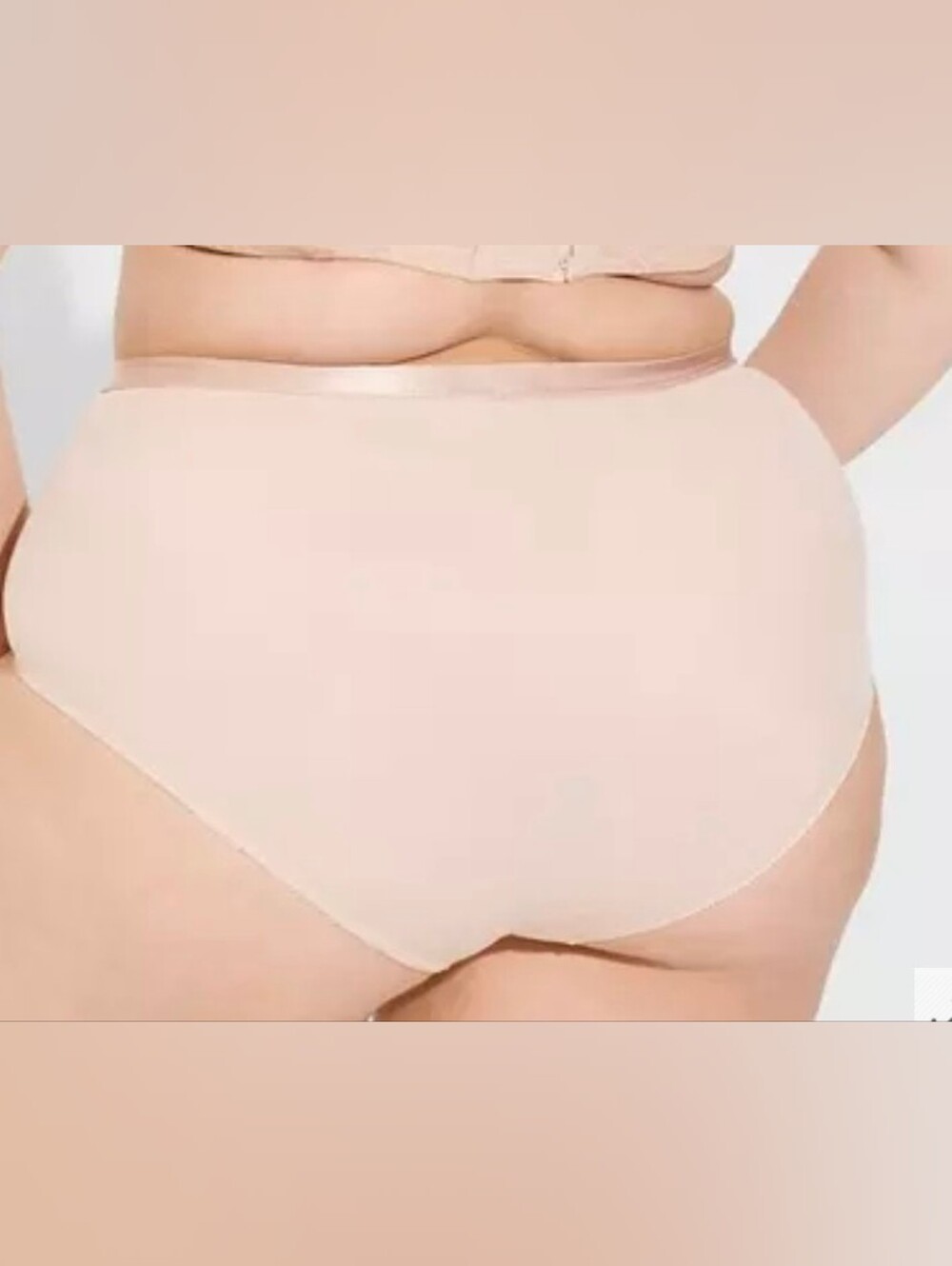 Torrid Microfiber High-Rise Brief 360 Smoothing Panty Size 00 - Picture 3 of 5